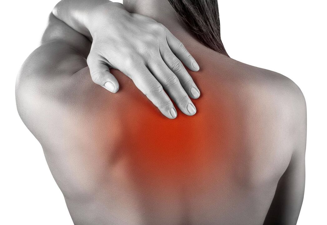 Trápaga osteokondrosiarekin mina